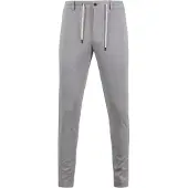Suitable Pantalon Jersey Pied De Poule Grau - adult