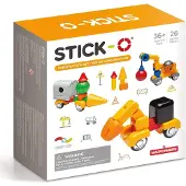 Dante Magicer Magnetische Blöcke Stick-O-Bau-Set 26 von Elementen 902004