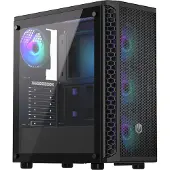 Endorfy Signum 300 ARGB, Tower, PC, Schwarz, ATX, micro ATX, Mini-ITX, Multi, Taschenlüfter