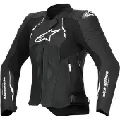 Alpinestars Stella Dusk Damen Lederkombijacke (IT44) Büffelleder schwarz, 40