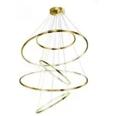 Azzardo LED-Pendelleuchte Rad XXL Gold AZ3138 190W 11400lm 3000K IP20 120cm Gold
