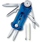 Victorinox Swiss Army GolfTool blau transparent