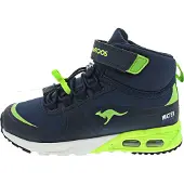 Kangaroos High Sneaker Kinder Textil & Synthetik Blau Größe: 31