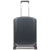 Piquadro PQ-Light Ultra slim Kabinen-Hartschalentrolley schwarz