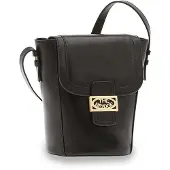 The bridge Lavinia Bucket Bag Schwarz/Gold