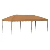 Syfax Pop-up Partyzelt 575 x 290 x 245 cm Beige