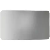 Sapho ISHAPE Spiegel mit Schnittkante 100x50cm, Rechteck, abgerundete Ecken, CU free