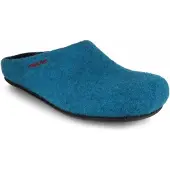 Magicfelt Hausschuhe 709 für Damen & Herren - Pantoffel aus 100% Merino-Wolle Petrol ,38