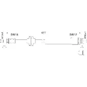Ate Bremsschlauch 24511904773 für FIAT