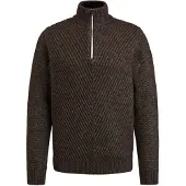 Vanguard Halfzip Pullover Braun