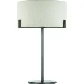 ENDON Tischleuchte Hayfield | 1-flammig | 60W E27 | Metall/Textil
