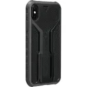 Topeak Handyhülle & Halterung RideCase Kompatibel mit Apple iPhone XS Max, Schwarz