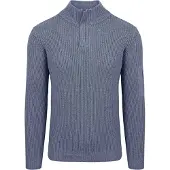 Suitable Mou Half Zip Pullover Blau