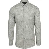Suitable Hemd Paisley Grün
