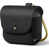 Elago Lederhülle für AirPods 3 Schwarz