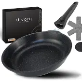 OEM Induktionsbratpfanne 28cm Aluminium schwarz