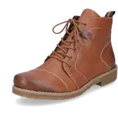 Rieker Schnürstiefeletten, 11-Deutsch:41, Color:braun