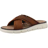 Mustang Herrenschuhe Pantoletten Braun Freizeit