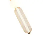 Zumaline LED-Pendelleuchte 3200 lm 3000-5700K Gold SAAR MD2596-5A-3BGT