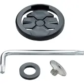 Topeak Lenkerhalterung RideCase G-Ear Adapter Kompatibel mit Garmin Geräten, Schwarz