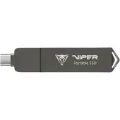 Patriot PVP30 SSD, 512 GB, 1000 MB/s, USB Duo (A+C), 3.2 Gen2, Aluminium