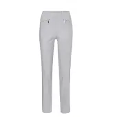 Goldner 2-in-1-Hose "Schlupfhose LOUISA mit Steppnähten", Damen, Gr. 38, N-Gr, beige (stein), Obermaterial: 67% Baumwolle CO. 28% Polyamid PA. 5% Elasthan EL., Hosen 2-in-1-Hose, Ohne