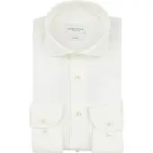 Profuomo Twill Hemd Off White