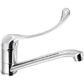 Hak AQUALINE 35 Küchenarmatur, langer Hebel, Chrom