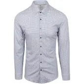 Desoto Hemd Druck Blau