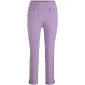 Goldner 7/8-Hose "Kurzgröße Stretchhose LOUISA, dehnbar & mit Taschen", Damen, Gr. 21, K-Gr, lila, Obermaterial: 67% Baumwolle CO. 28% Polyamid PA. 5% Elasthan EL., normal, Hosen 7/8-Hose, Ohne