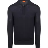 Suitable Crew Zip Merino Marine