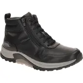 Pius Gabor ROLLINGSOFT Herrenstiefelette - bequeme Stiefeletten schwarz