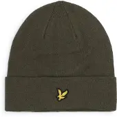 Lyle & Scott Beanie Wool Blend Olive - age