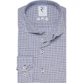 R2 Hemd Classic Karos Blau - 46