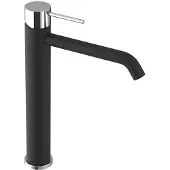Sapho ULTRAMIX Waschtischarmatur, Schwarz matt/Chrom