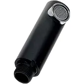 Sapho Ausziehbare Schlauchbrause für Spültischarmatur 1/2", Schwarz matt