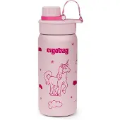 Ergobag Edelstahl Trinkflasche, Kollektion 2026 Einhorn