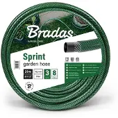 Bradas Gartenschlauch Grün 1/2 Zoll 15 m 3-lagig verstärkt knickfest