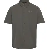 Jack Wolfskin - Prelight Suncool Shirt - Hemd Gr S braun/grau