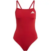 Adidas Einteiliger Badeanzug mit V-Ausschnitt und dünnen Trägern für Frauen