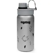 Ergobag Edelstahl Trinkflasche, Kollektion 2026 Gewitter