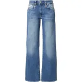 Herrlicher Bootcut-Jeans "Prime New Denim Light", Damen, Gr. 26, Länge 32, ocean fade, Denim/Jeans, Obermaterial: 98% Baumwolle, 2% Elasthan, weit knöchellang, Jeans Bootcut-Jeans, mit Stretch