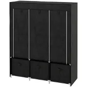 OKWISH Kommode Wohnzimmerschrank mit Schubladen,Sideboard mit Stauraum,Aufbewahrungsschrank Doppeltür-Design,Natur