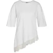 Noisy May Spitzenverzierter T-shirt