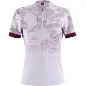 Löffler - Women's Bike Shirt Half-Zip Illusion - Radtrikot Gr 40 lila