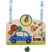 Johntoy 1 Personalisierbar Stück Primi Motorikspiel für Kinderbett Garage – Baby Aktivitätsspielzeug