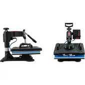 OEM Heißpressmaschine, 5-in-1 Vielseitigkeit, präzise Temperaturkontrolle, 5 in 1