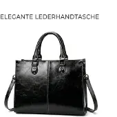 Tollzwood Damen Handtasche Schwarz, Elegante Business Henkeltasche, Umhängetasche mit Schultergurt, Hochwertiges Kunstleder