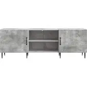 vidaXL TV-Schränk 150 x 31 x 50 cm Betongrau Holzwerkstoff