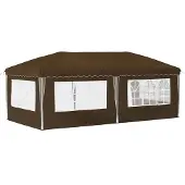 vidaXL Pop-up Partyzelt 574 x 289 x 245 cm Taupe